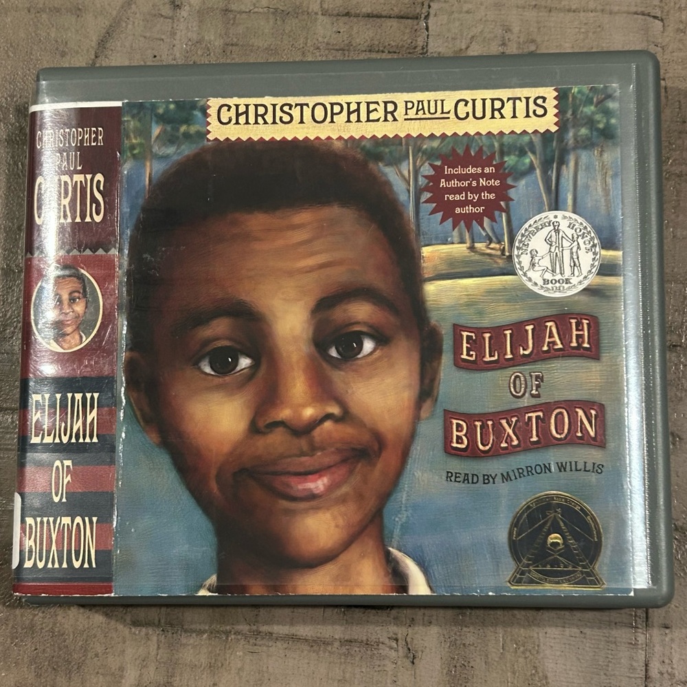 Elijah Of Buxton Kids Audio Book Newberry Medal 8 CDs Recorded By Mirron Willis